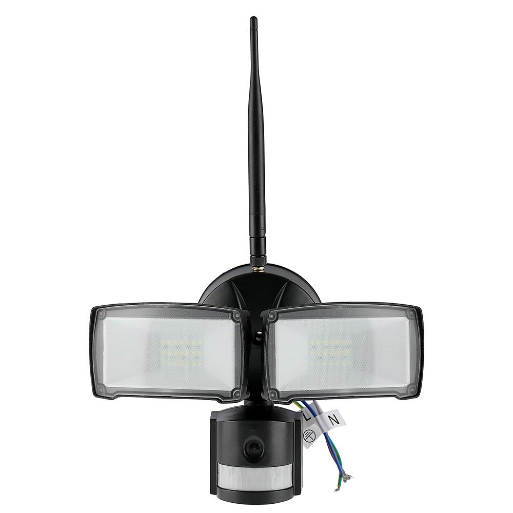 18W Proiector LED cu Senzor WiFi și cameră, Alb rece - imagine 10